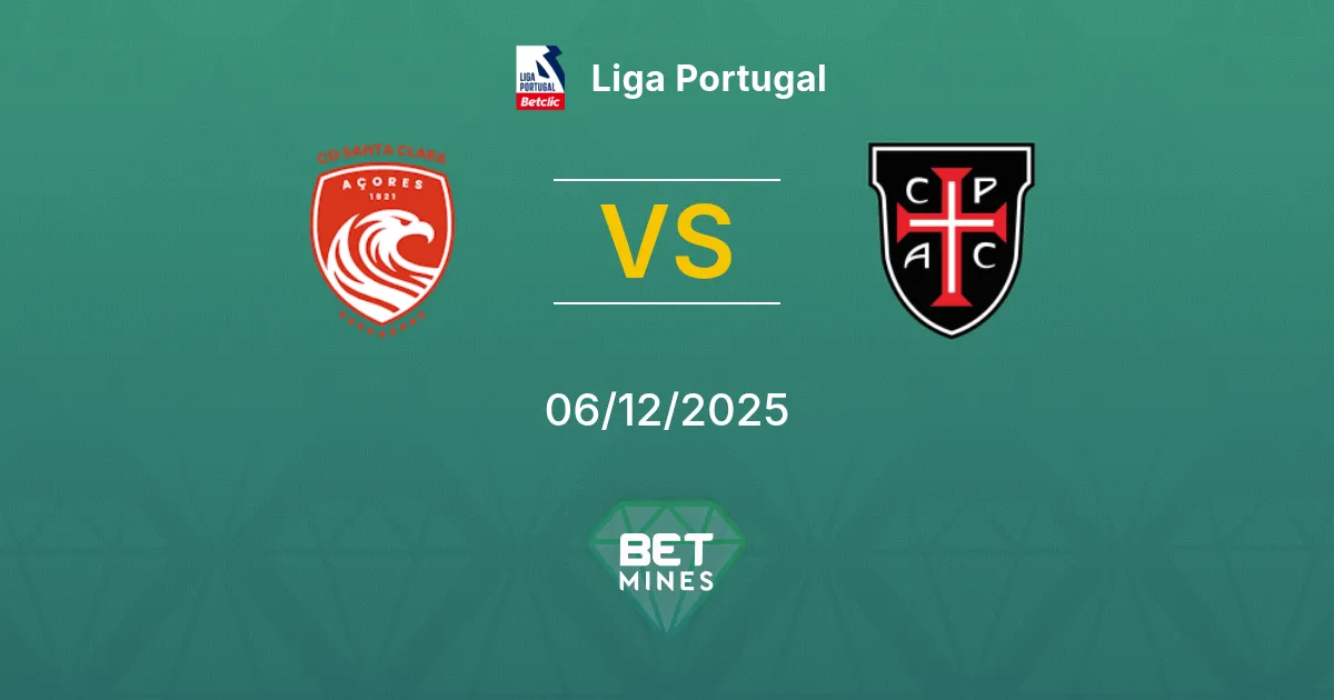 Santa Clara vs Casa Pia Prediction: Match Preview and Analysis | Liga Portugal 06-12-2025