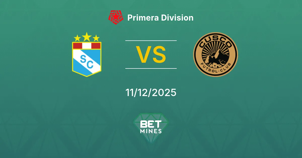 Sporting Cristal vs Cusco FC Pronostico: Anteprima e Analisi della Partita | Primera Division 11-12-2025