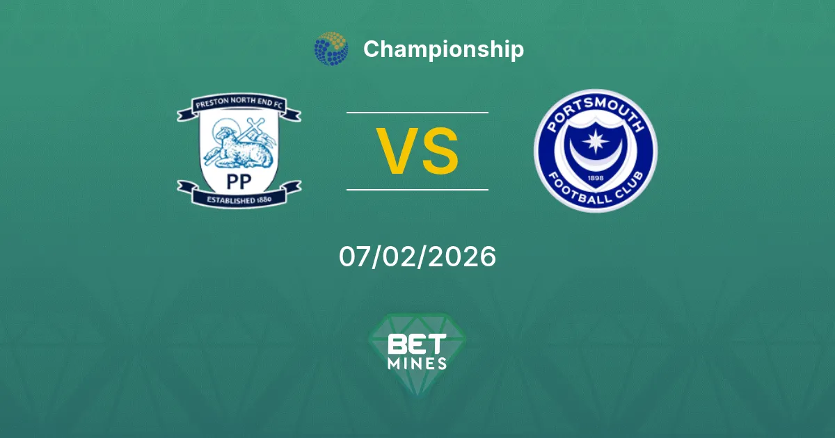 Preston North End vs Portsmouth Pronostico: Anteprima e Analisi della Partita | Championship 07-02-2026