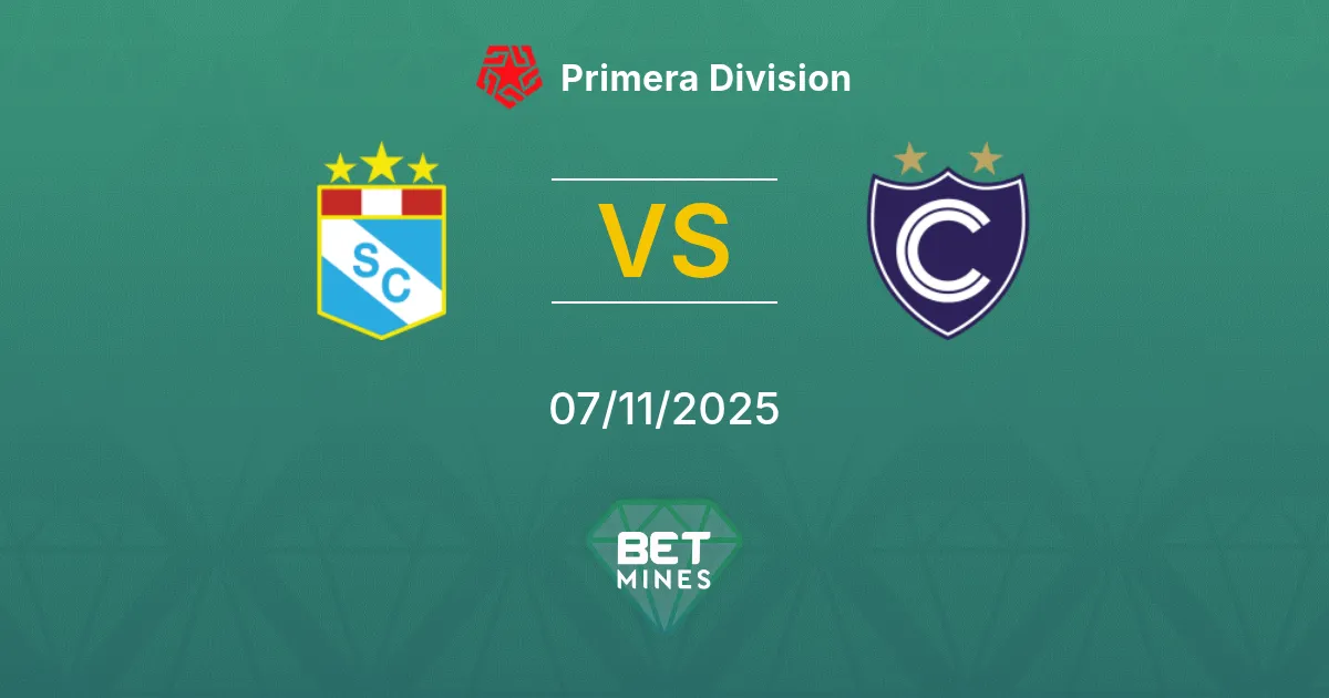 Sporting Cristal vs Cienciano Pronostico: Anteprima e Analisi della Partita | Primera Division 07-11-2025