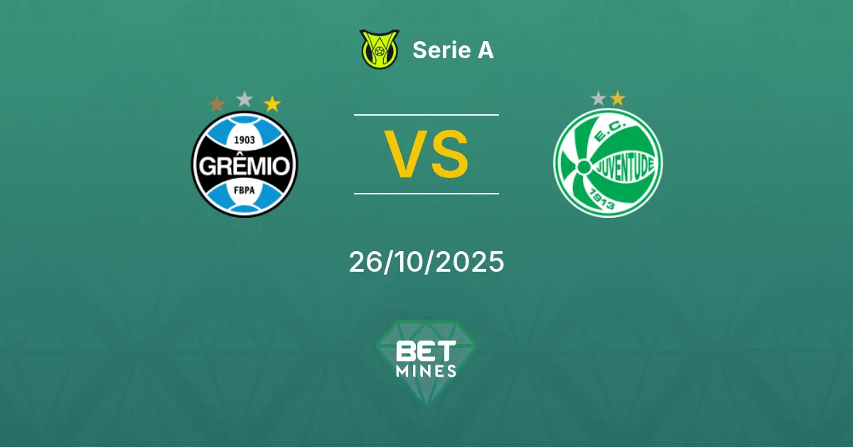 Grêmio vs Juventude Pronostico: Anteprima e Analisi della Partita | Serie A 26-10-2025