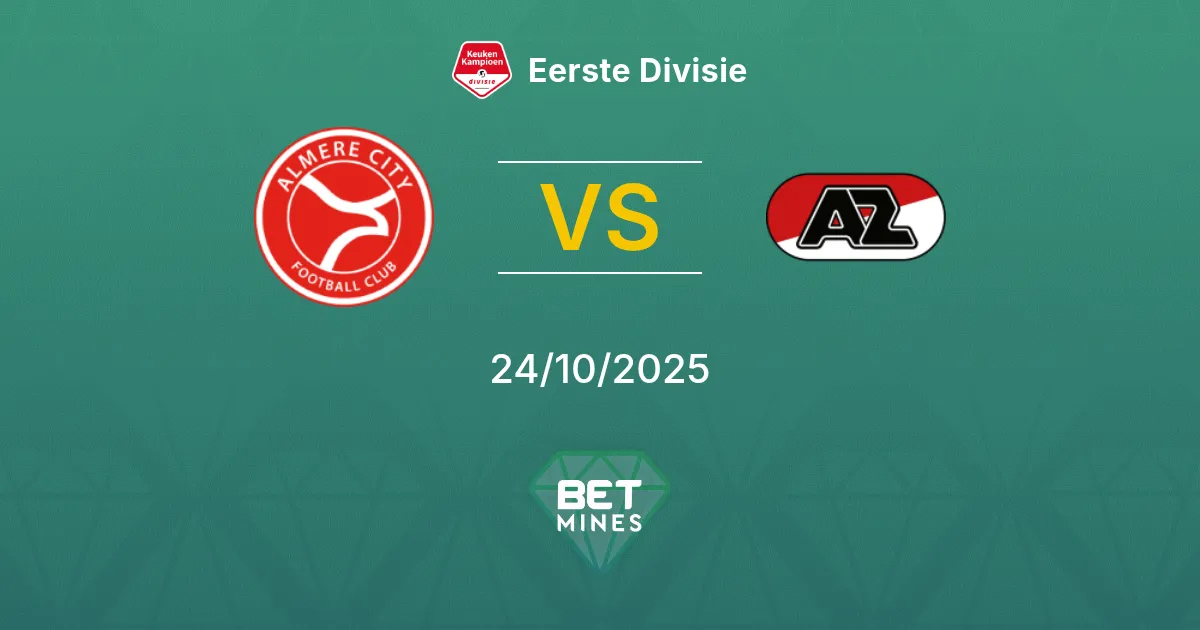 Almere City vs Jong AZ Pronostico: Anteprima e Analisi della Partita | Eerste Divisie 24-10-2025