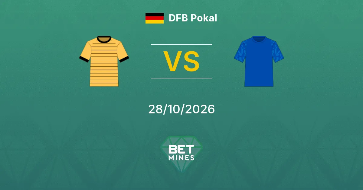 Dynamo Dresden x Schalke 04 Palpite: prévia e análise da partida | DFB Pokal 28-10-2026