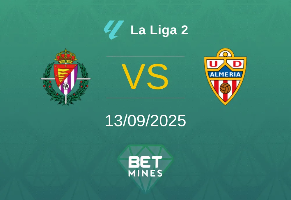 Real Valladolid vs Almería Prediction: Match Preview and Analysis | La Liga 2 13-09-2025
