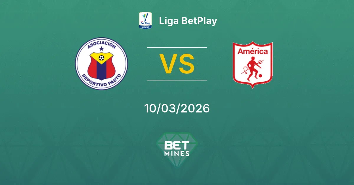 Deportivo Pasto vs América de Cali