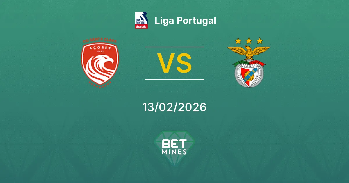 Santa Clara vs Benfica Prediction: Match Preview and Analysis | Liga Portugal 13-02-2026
