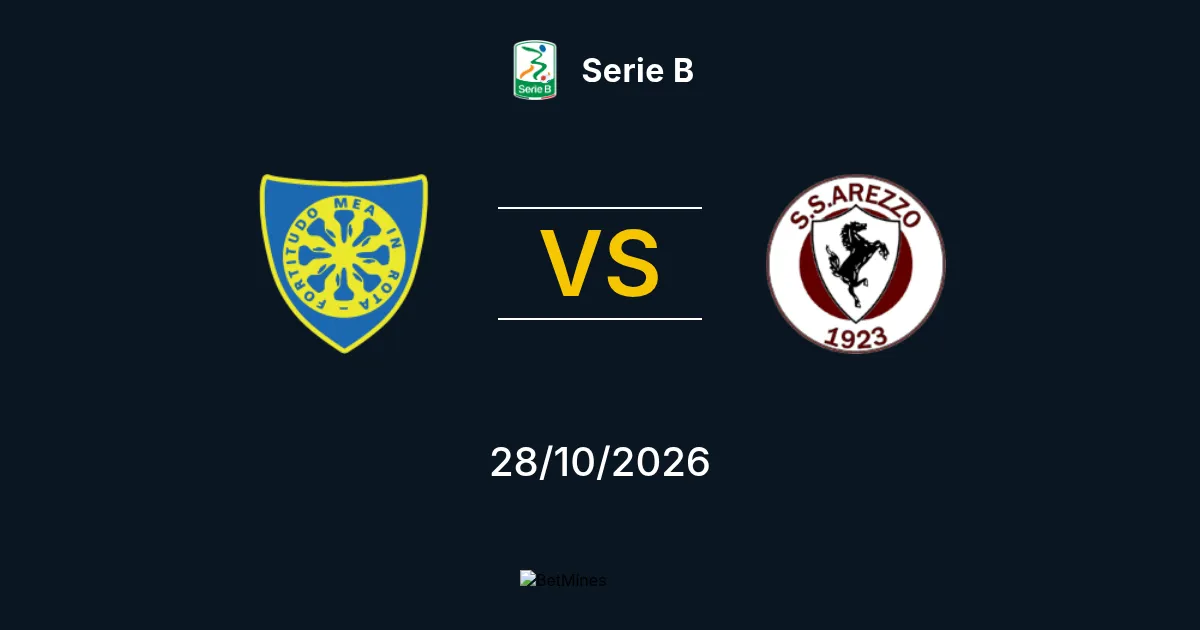 Carrarese vs Arezzo Pronóstico: Previa y análisis del partido | Serie B 28-10-2026