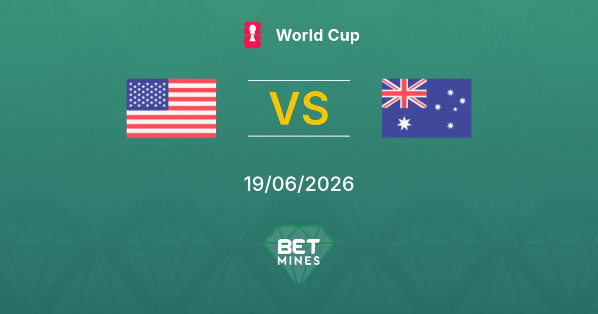 United States vs Australia Prediction: Match Preview and Analysis | World Cup 19-06-2026