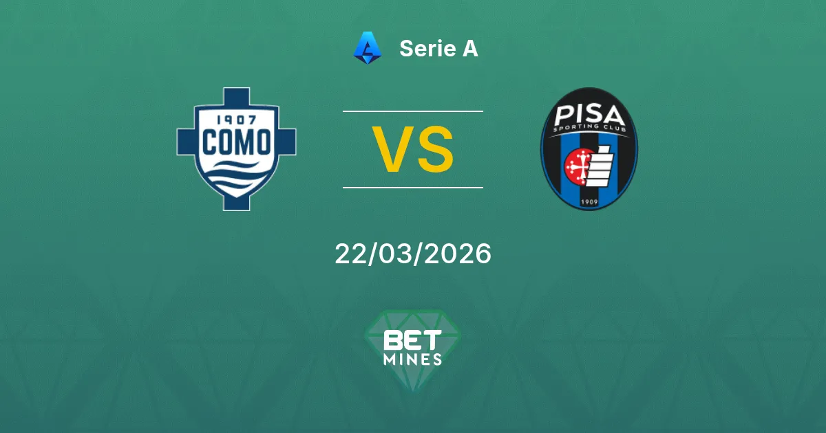 Como vs Pisa Pronostico: Anteprima e Analisi della Partita | Serie A 22-03-2026