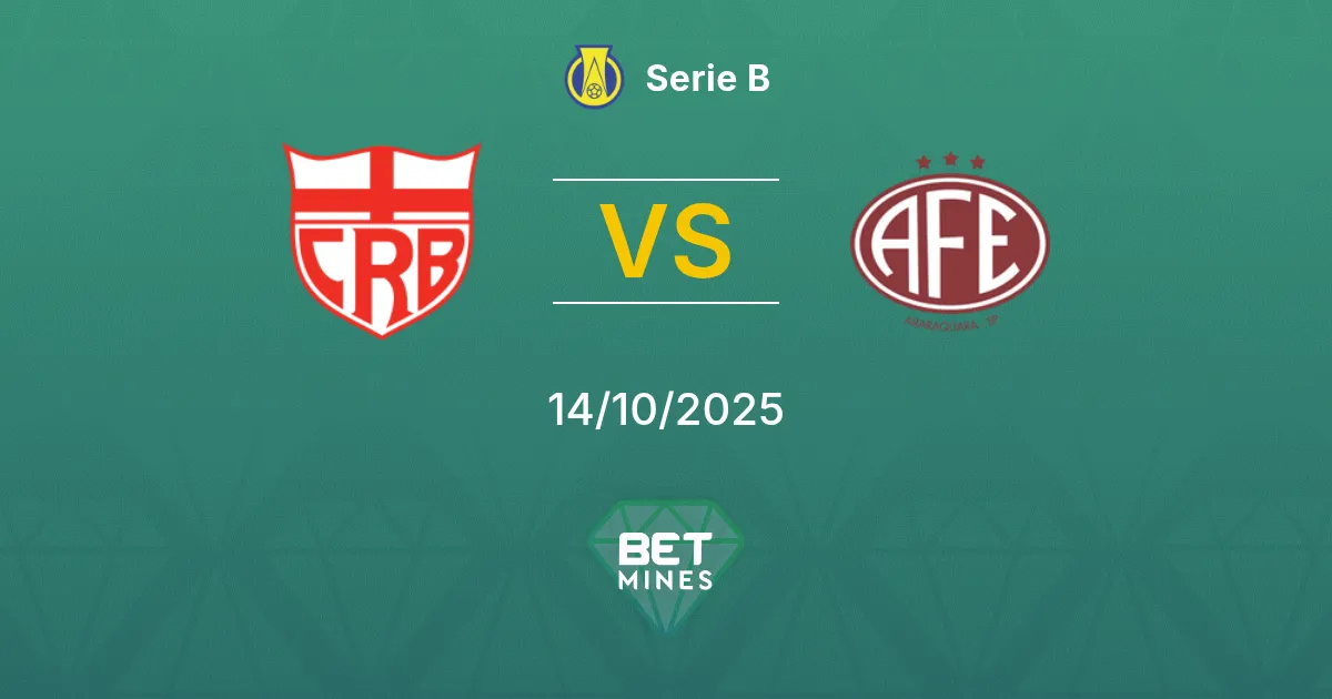 CRB vs Ferroviária Pronostico: Anteprima e Analisi del Match | Serie B 14-10-2025