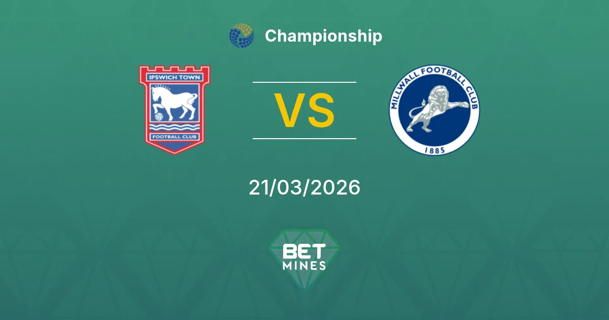 Ipswich Town vs Millwall Pronostico: Anteprima e Analisi della Partita | Championship 21-03-2026