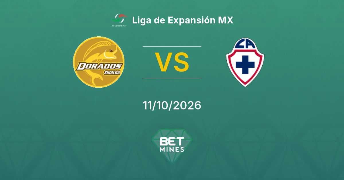Dorados vs Cruz Azul Hidalgo Prediction: Match Preview and Analysis | Liga de Expansión MX 11-10-2026