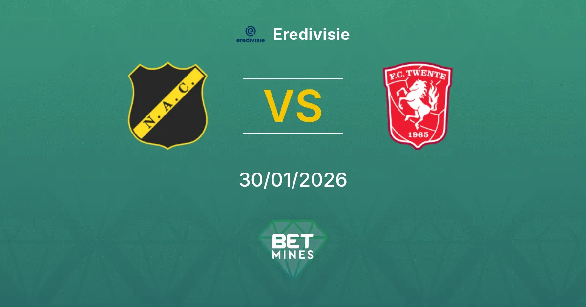 NAC Breda vs FC Twente Prediction: Match Preview and Analysis | Eredivisie 30-01-2026