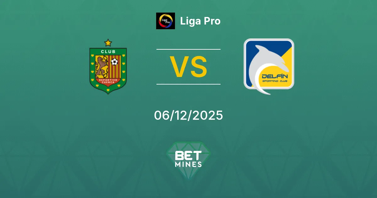 Deportivo Cuenca vs Delfin Prediction: Match Preview and Analysis | Liga Pro 06-12-2025