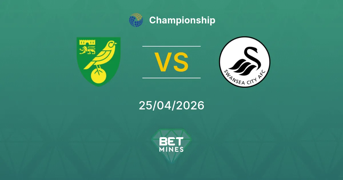 Norwich City vs Swansea City Pronostico: Anteprima e Analisi della Partita | Championship 25-04-2026