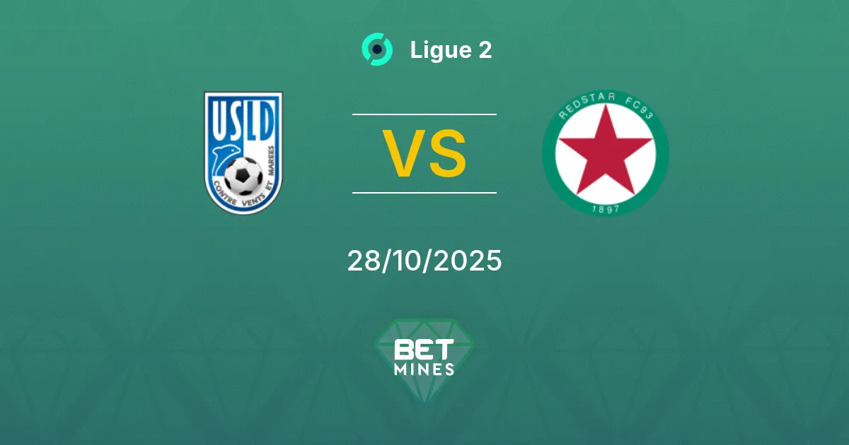 Dunkerque vs Red Star Prediction: Match Preview and Analysis | Ligue 2 28-10-2025