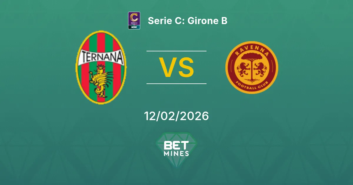 Ternana vs Ravenna Prediction: Match Preview and Analysis | Serie C: Girone B 12-02-2026