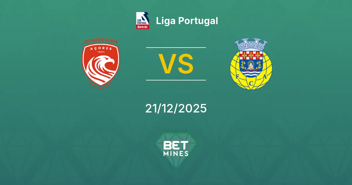 Santa Clara vs Arouca Pronóstico: Previa y Análisis del Partido | Liga Portugal 21-12-2025