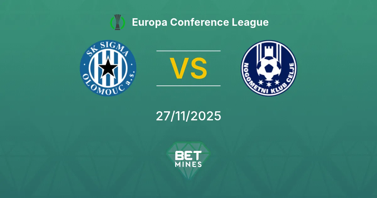 Sigma Olomouc vs Celje Prediction: Match Preview and Analysis | Europa Conference League 27-11-2025