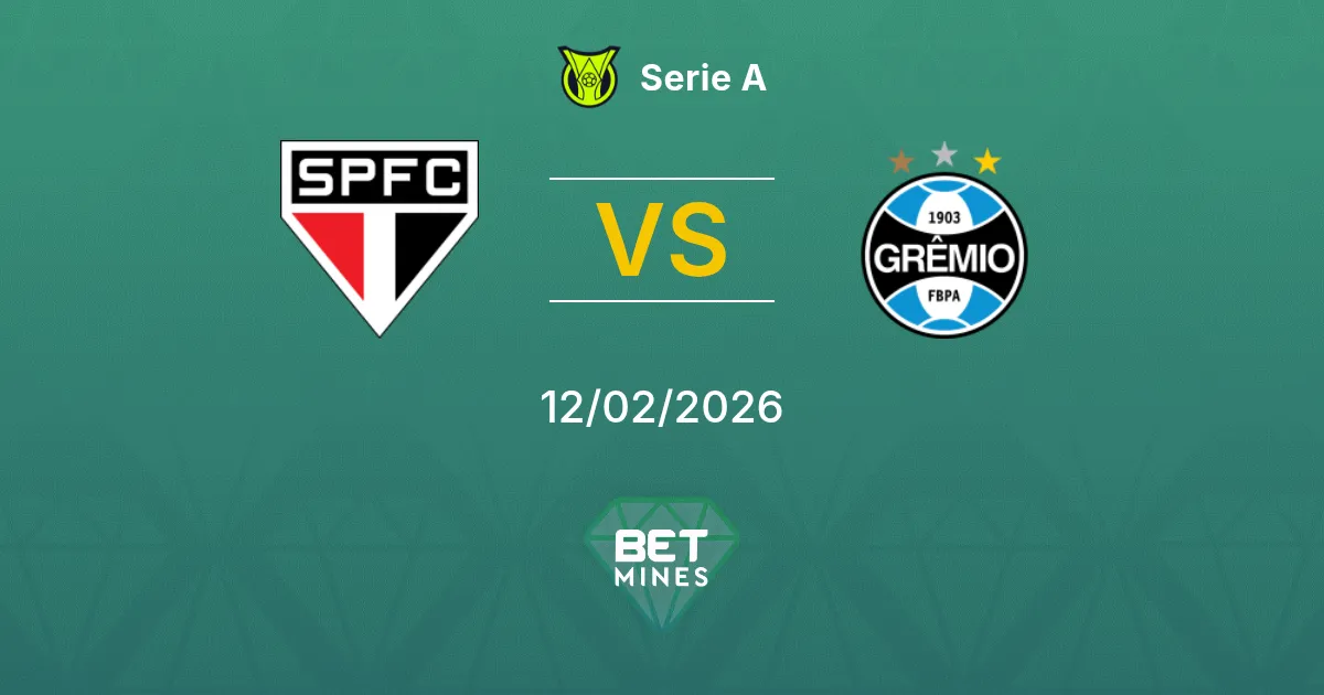 São Paulo vs Grêmio Prediction: Match Preview and Analysis | Serie A 12-02-2026