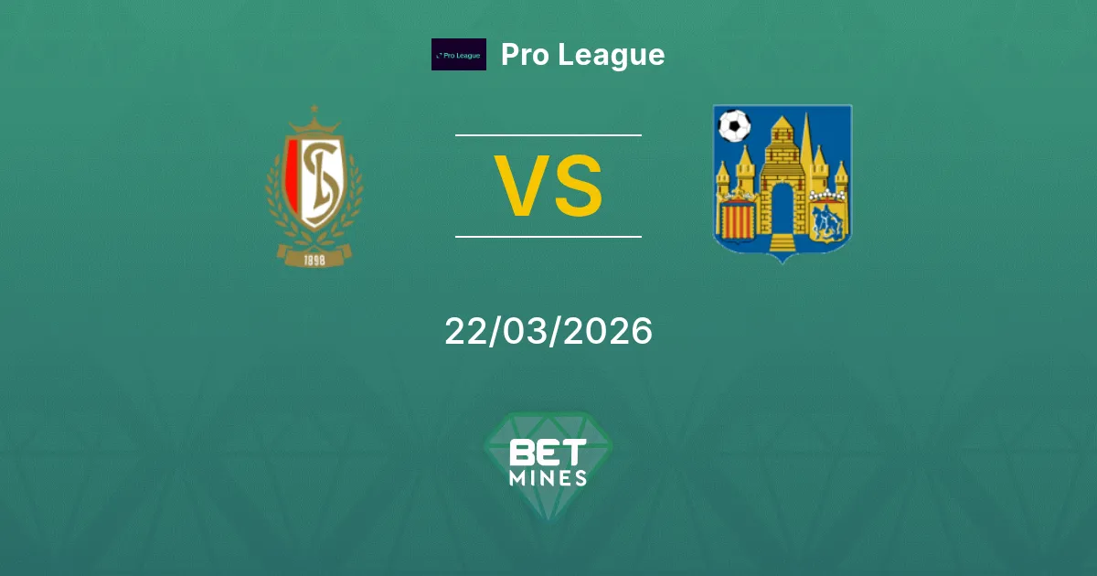 Standard Liège vs Westerlo Prediction: Match Preview and Analysis | Pro League 22-03-2026