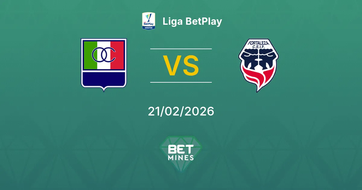 Once Caldas vs Fortaleza CEIF Pronostic : Aperçu et Analyse du Match | Liga BetPlay 21-02-2026