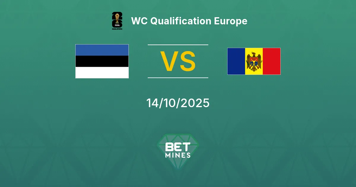 Estonia vs Moldova Pronostico: Anteprima e Analisi della Partita | Qualificazioni Mondiali Europa 14-10-2025