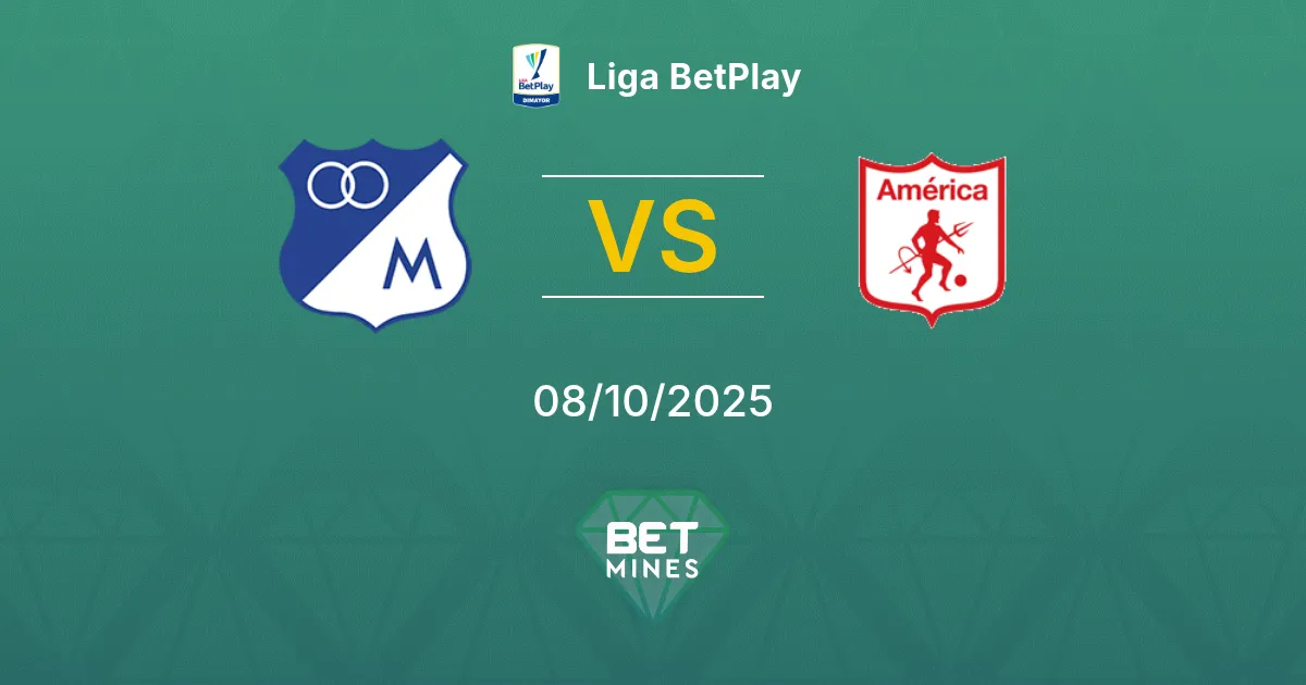 Millonarios vs América de Cali Pronostico: Anteprima e Analisi della Partita | Liga BetPlay 08-10-2025