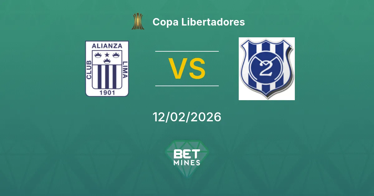 Alianza Lima vs 2 de Mayo Prediction: Match Preview and Analysis | Copa Libertadores 12-02-2026