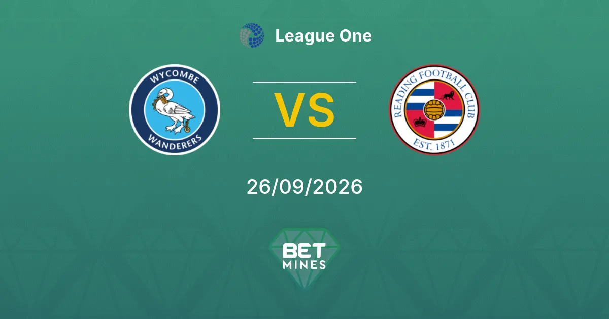 Pronostico Wycombe Wanderers vs Reading: Anteprima e analisi della partita | League One 26-09-2026