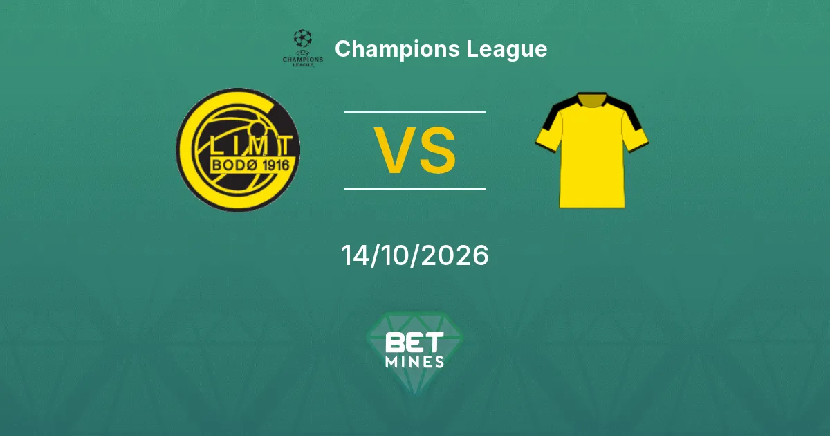 Bodø / Glimt vs Borussia Dortmund Pronostico: anteprima e analisi della partita | Champions League 14-10-2026