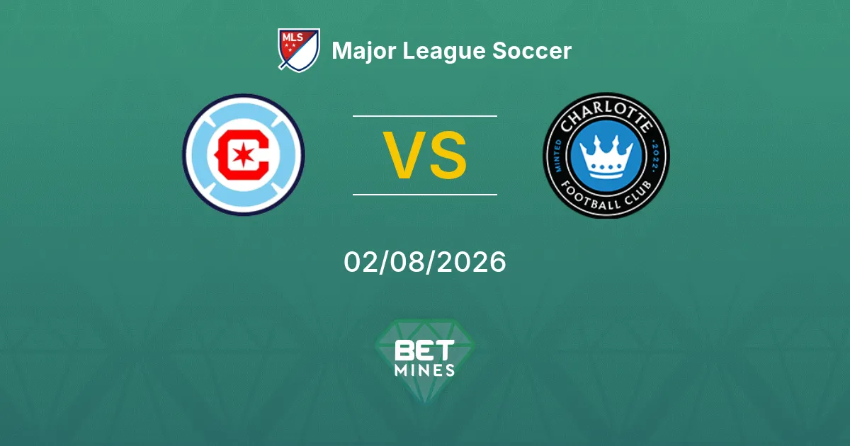 Pronóstico Chicago Fire vs Charlotte: Previa y análisis del partido | Major League Soccer 02-08-2026