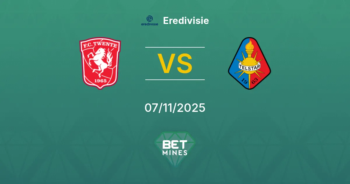 FC Twente vs Telstar Pronostico: Anteprima e Analisi della Partita | Eredivisie 07-11-2025
