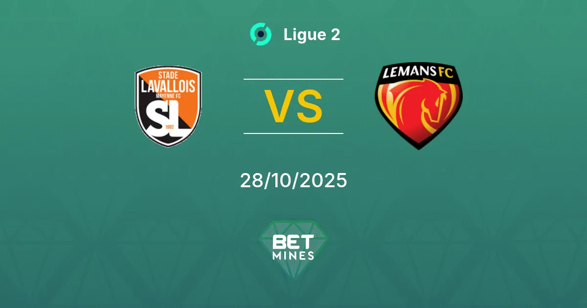 Laval vs Le Mans Prediction: Match Preview and Analysis | Ligue 2 28-10-2025