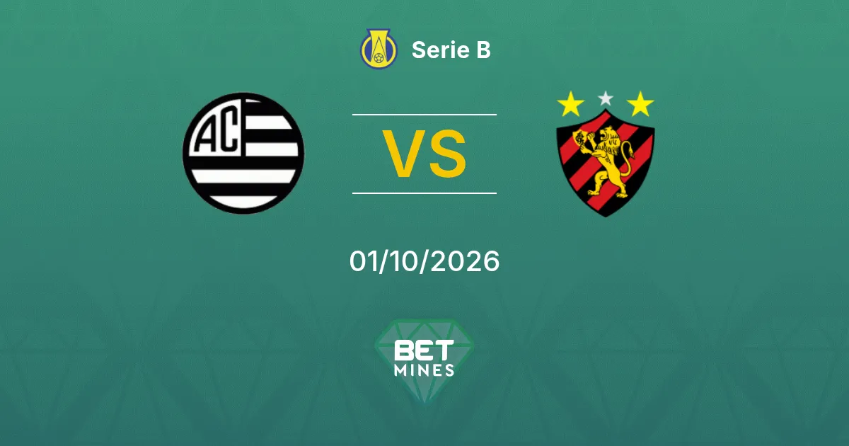 Athletic Club vs Sport Recife Pronóstico: previa y análisis del partido | Serie B 01-10-2026
