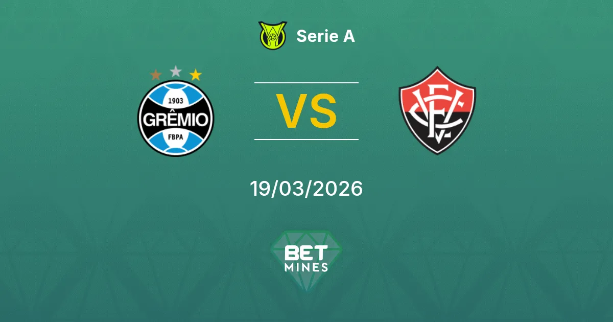 Grêmio vs Vitória Prediction: Match Preview and Analysis | Serie A 19-03-2026