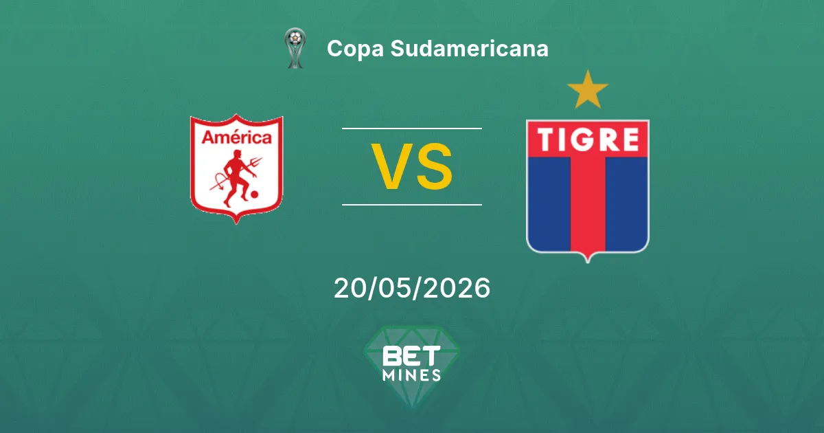 América de Cali x Tigre Palpite: Prévia e Análise da Partida | Copa Sudamericana 20-05-2026