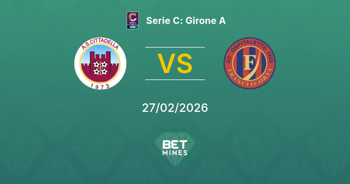 Cittadella vs Ospitaletto