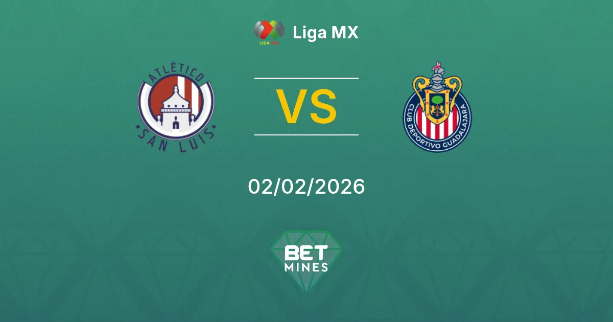 Atlético San Luis vs Guadalajara Prediction: Match Preview and Analysis | Liga MX 02-02-2026