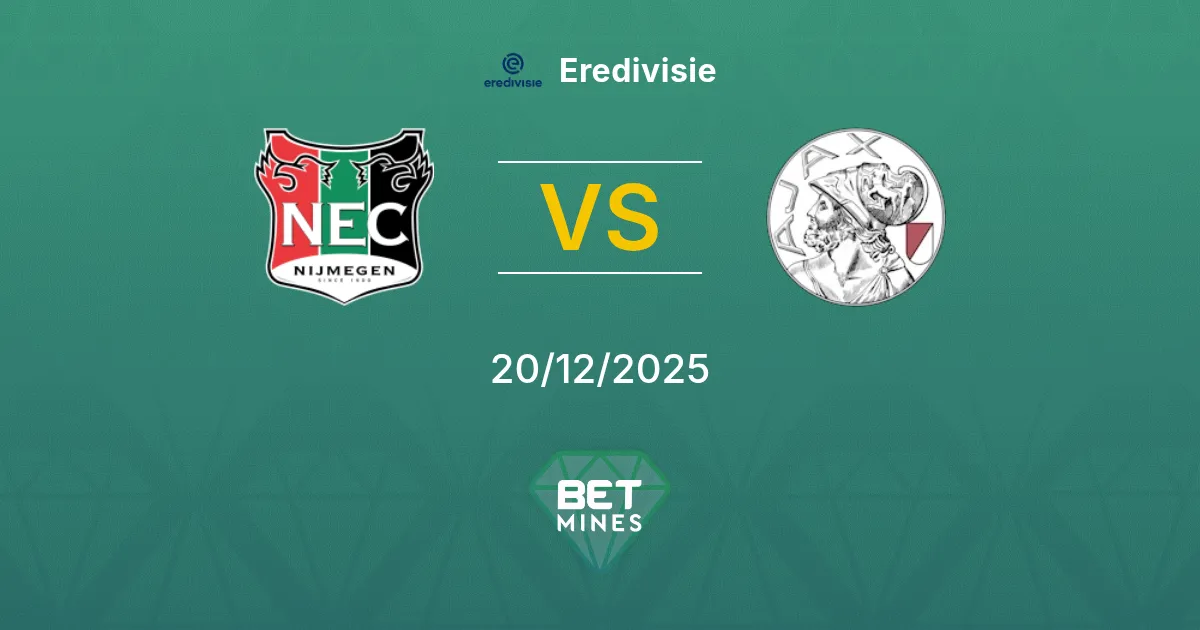 NEC Nijmegen vs Ajax Pronostico: Anteprima e Analisi della Partita | Eredivisie 20-12-2025