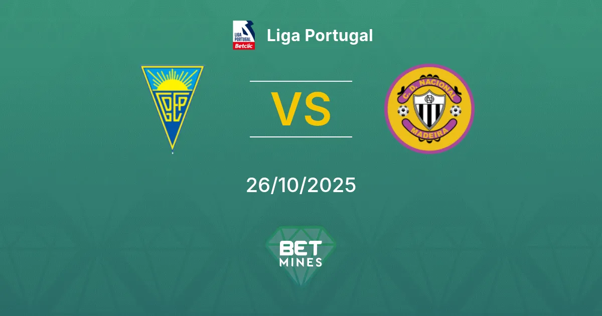 Estoril vs Nacional Pronostico: Anteprima e Analisi della Partita | Liga Portugal 26-10-2025