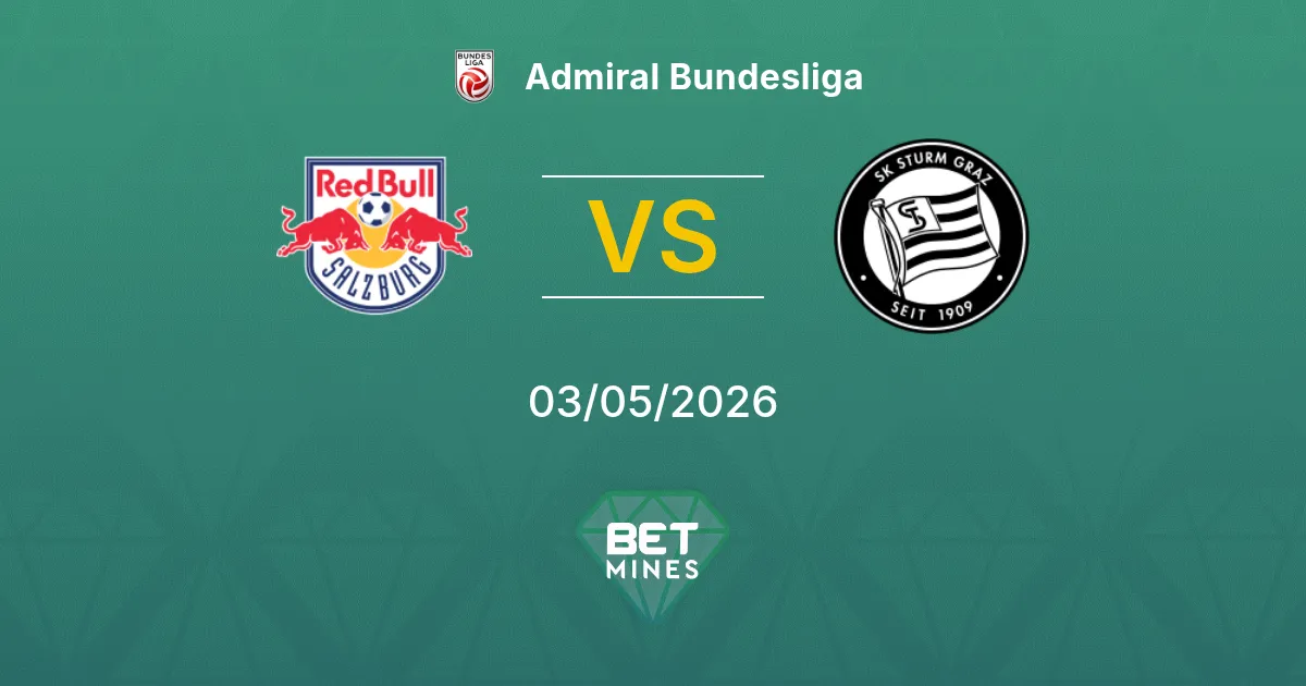 Salzburg vs Sturm Graz Pronostico: Anteprima e Analisi della Partita | Admiral Bundesliga 03-05-2026