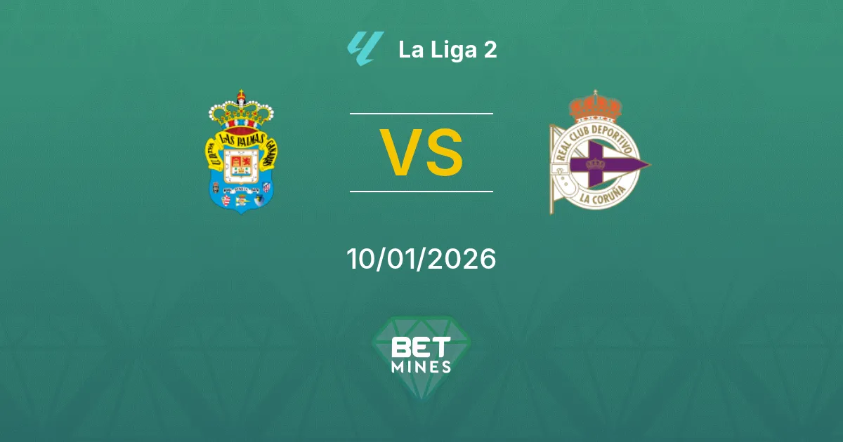 Las Palmas vs Deportivo La Coruña Pronóstico: Previa y Análisis del Partido | La Liga 2 10-01-2026