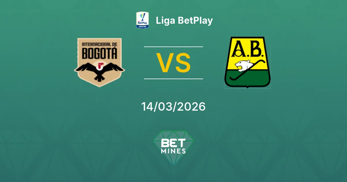 Internacional de Bogotá vs Atlético Bucaramanga Prediction: Match Preview and Analysis | Liga BetPlay 14-03-2026