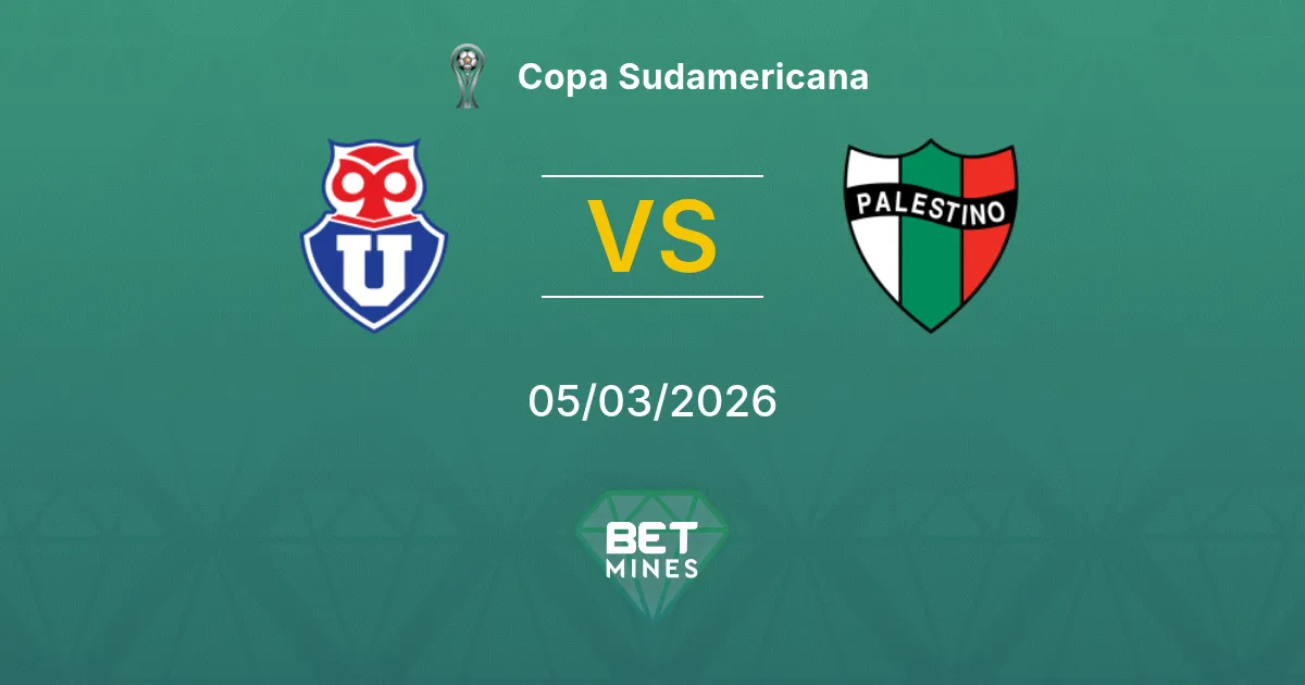 Universidad Chile vs Palestino Prediction: Match Preview and Analysis | Copa Sudamericana 05-03-2026