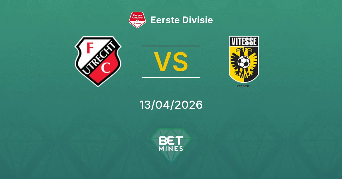Jong FC Utrecht vs Vitesse