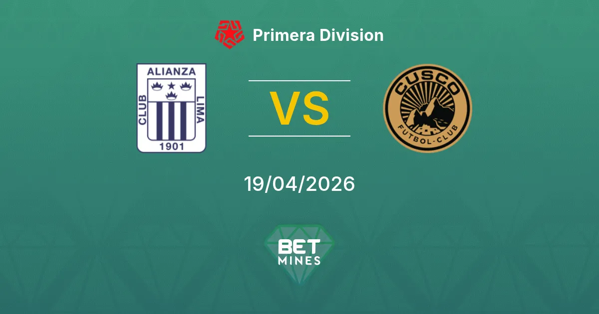 Alianza Lima vs Cusco FC Pronostico: Anteprima e Analisi della Partita | Primera Division 19-04-2026