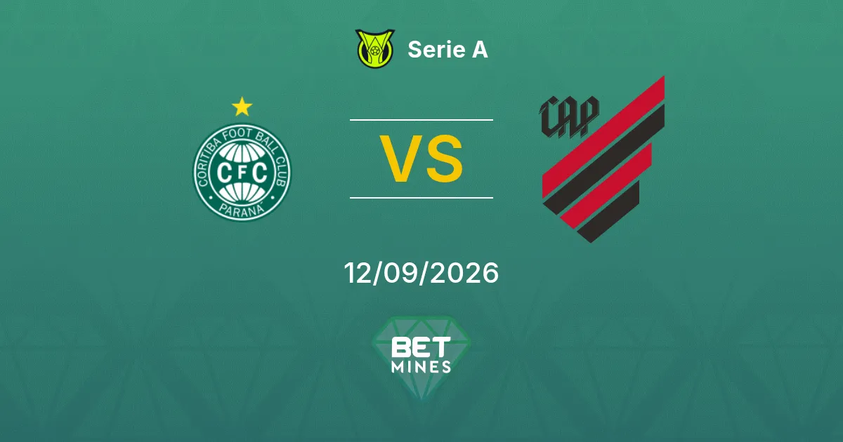 Pronóstico Coritiba vs Athletico PR: Previa y Análisis del Partido | Serie A 12-09-2026