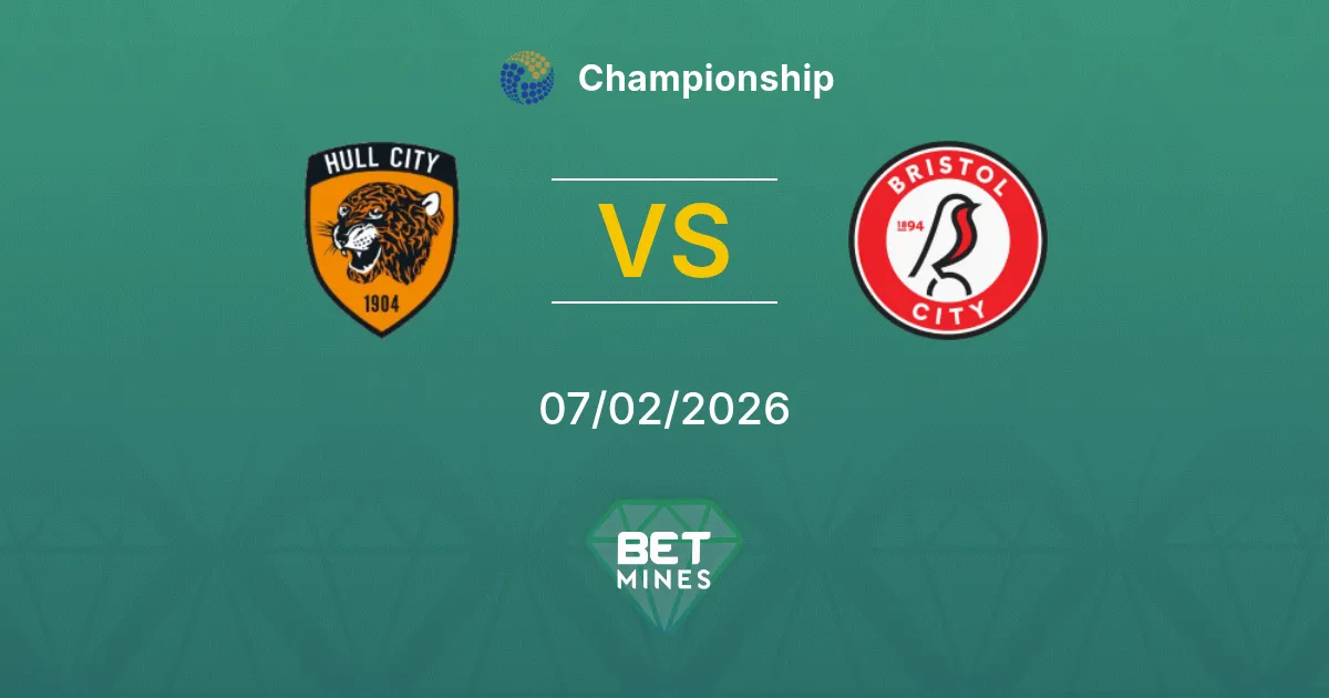 Hull City vs Bristol City Prediction: Match Preview and Analysis | Championship 07-02-2026
