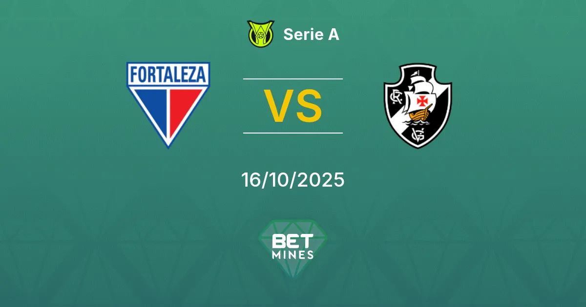Fortaleza vs Vasco da Gama Pronostico: Anteprima e Analisi della Partita | Serie A 16-10-2025